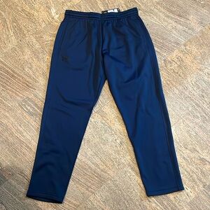 Under Armour Fleece Tapered Pant Navy